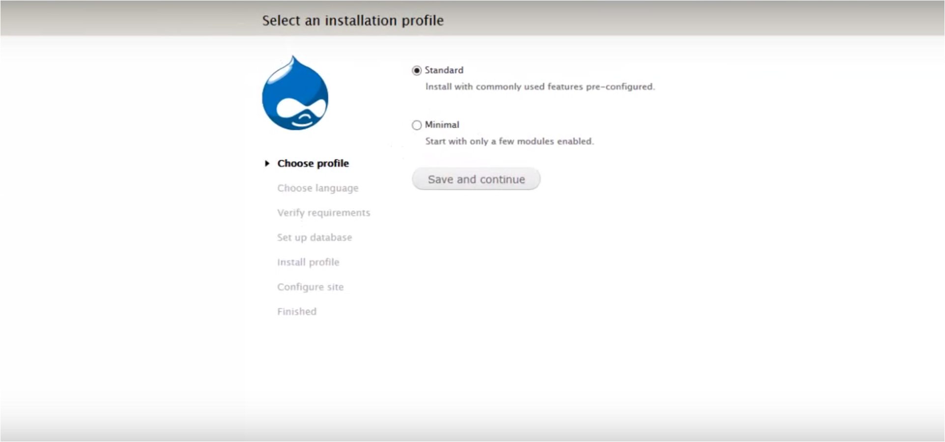 Drupal Installation